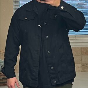 Men's soft Black Jacket